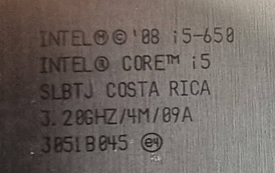 H55M-E23 MSI motherboard with i5-650 cpu *Untested*