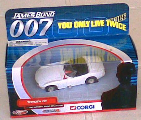 TOYOTA 2000 GT TOP DOWN 1/43 MIB CORGI