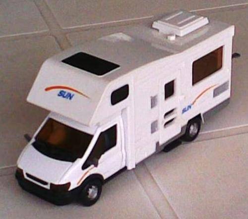 FORD TRANSIT MOBILE HOME 1/50 SCALE
