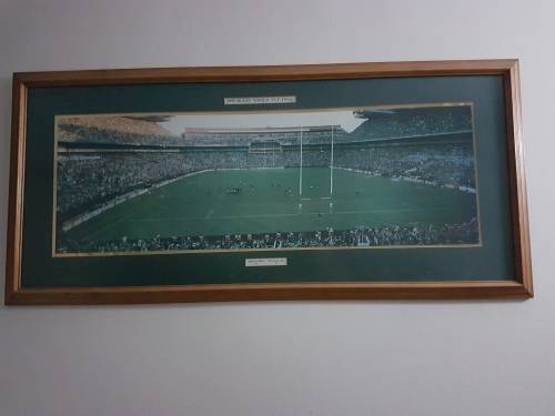 1995 Rugby World Cup Final Drop Kick Picture in Frame