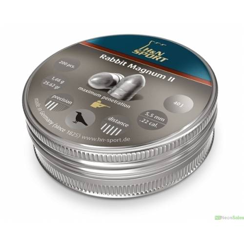 H&N 5.5mm Rabbit Magnum II 200pcs