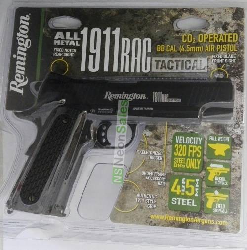 *OFFICIAL REPLICA* Crosman Remington 1911 Tactical Co2 Gas Gun *FULL METAL & BLOWBACK*