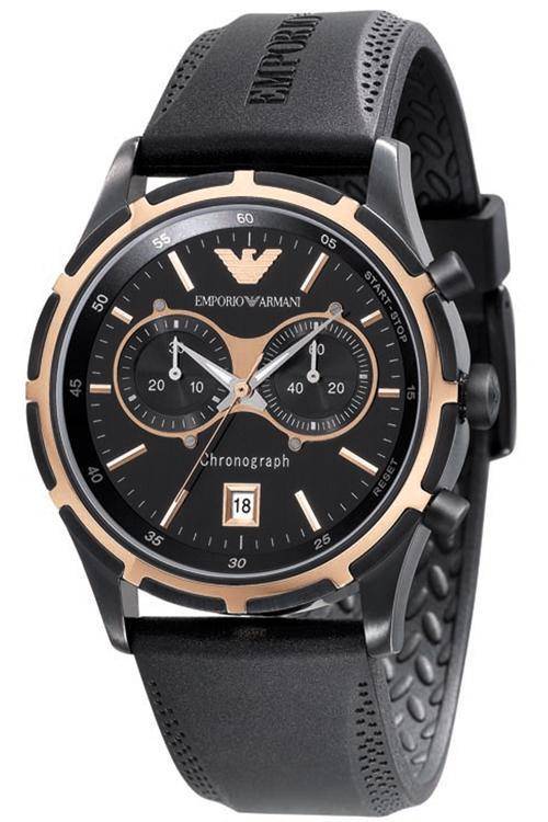 late entry!!** NEW ARRIVAL !! ** Emporio Armani MENS Chronograph Watch **AR0584**