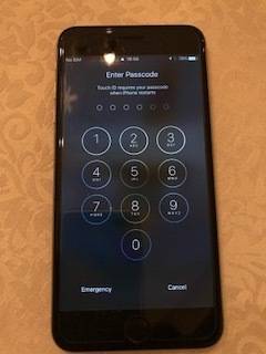 iPhone 6 Plus 128GB, Space Grey with 2 Protective Covers