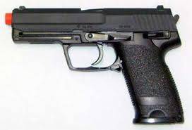 HOPUP ACTION SLIDE BB GAS HANDGUN UG-161B MATCH BLACK + 1 FREE 1000ML GREEN GAS