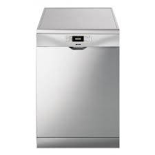 SMEG DISHWASHER 13 PLACE SETTING 60CM SILVER WITH FINGER PROOF ST