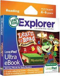 Leap Frog Explorer Ultra eBook Learn To read collection Mysteries