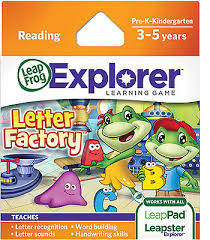 Leap Frog Explore Letter Factory + LeapPad Pouch CHRISTMAS SPECIAL