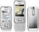 NOKIA E66 WHITE AND SILVER HOUSING (NOT PHONE ONLY HOUSING)