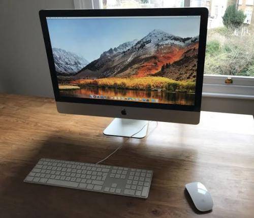 High End Designing  PC, 27 inch imac , i5, 32GB, 3TB, 1GB GPU, High Sierra, Worth R40 000