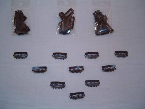 HAIR EXTENSIONS CLIPS FOR CLIP IN HAIR 25 CLIPS