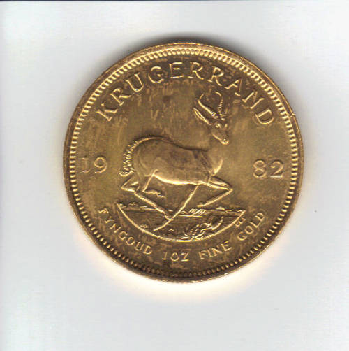 SPECIAL 10 DAYS ONLY - 1982 1 Oz Krugerrand Uncirculated