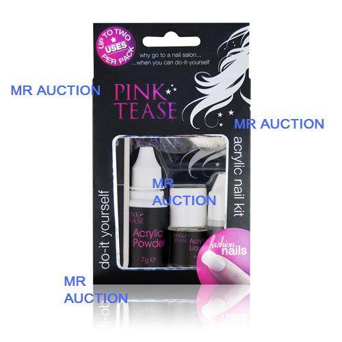 " 2 on auction "Nail Care - Do It Yourself Acrylic Nail Kit