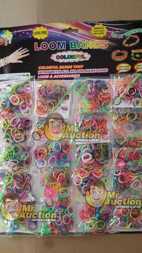 Loom band 20 packs, perfect as Party Treat ( total loom bands qty 850pcs)