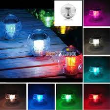 " 2 ON AUCTION " Solar Night Lamp With 7 Changing Colours