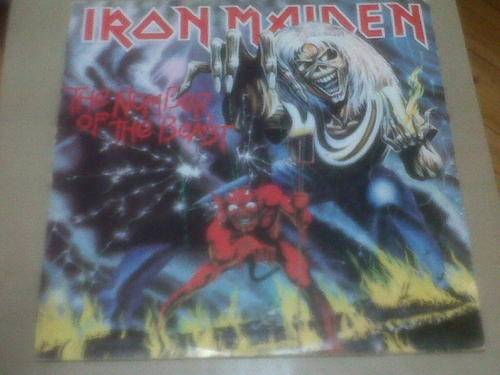 Iron maiden the number of the beast LP POSTAGE R50