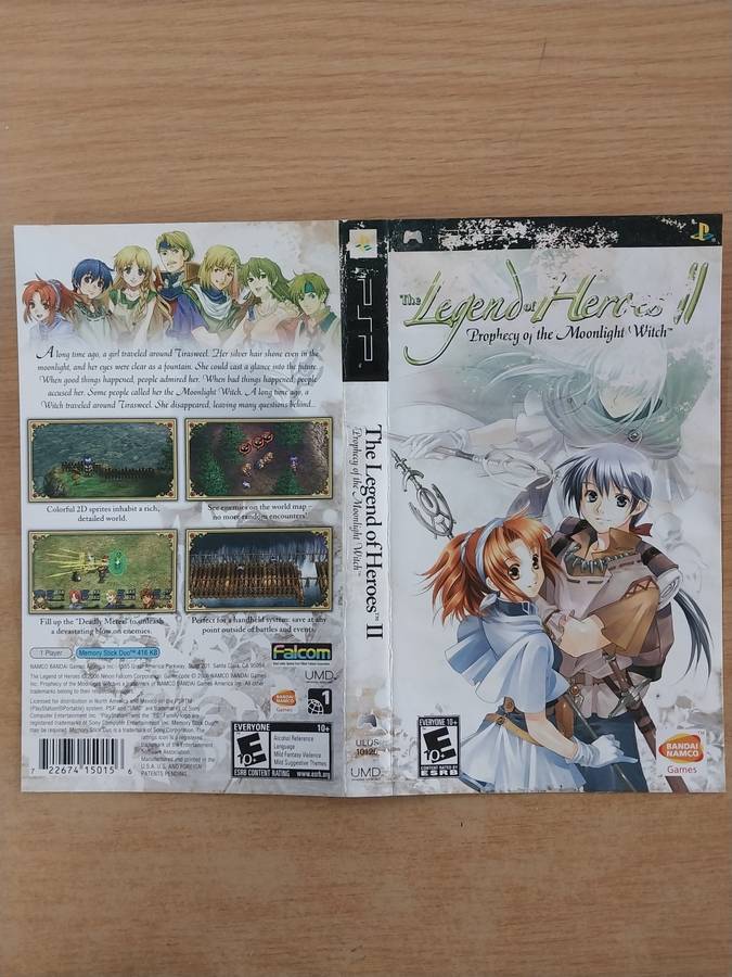 The Legend of Heroes 2 Prophecy of the Moonlight Witch - PSP