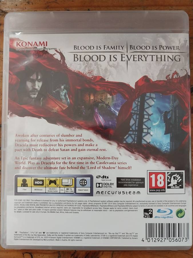 Castlevania 2 Lord`s of Shadow on Ps3