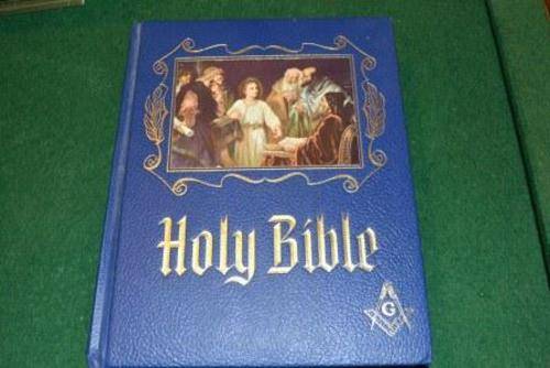 HOLY BIBLE MASTER REFERENCE EDITION. HEIRLOOM. MASONIC. FREE MASONRY
