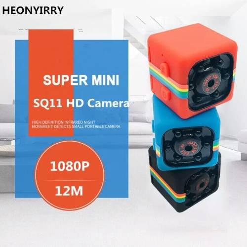 Portable SQ11 HD 1080P Car Home CMOS Sensor Night Vision Camcorder Mini Cameras Camera DVR DV Motion