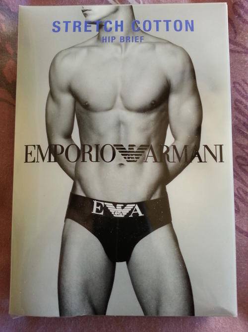 Armani Briefs (white) with authentic tags