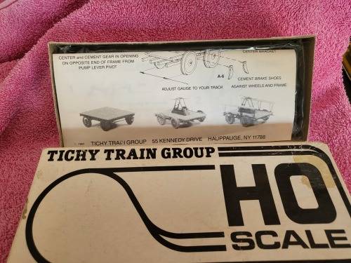 Hand Cars by Tichy Trains