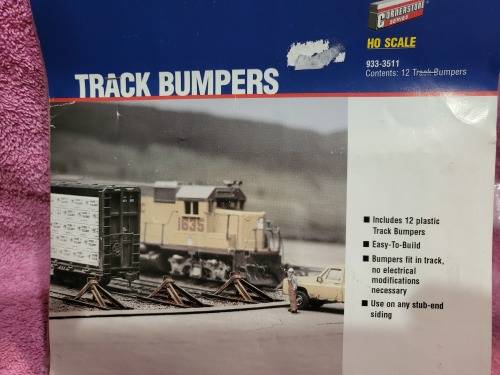 Walthers Track Bumpers