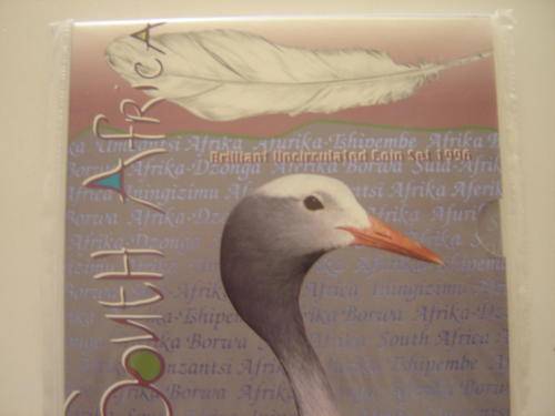 1996 Brilliant Uncirculated Mint pack series: Blue Crane   Mint 5508