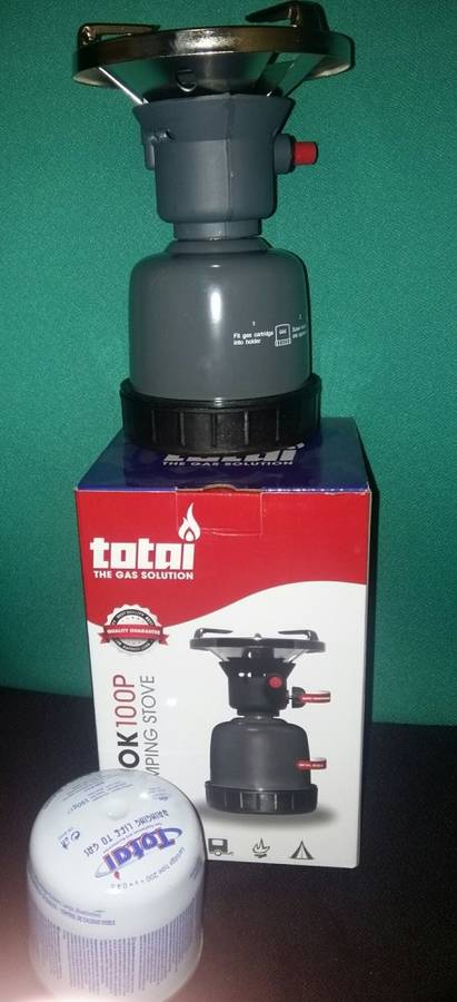 Totai Camping Mini Stove including 1 Gas Cartridge