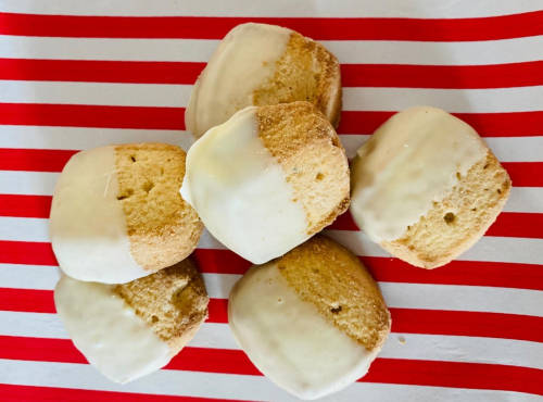 NEW BINGER White Chocolate Rose Water Short Bread Promotion 3 Dozen = 1 Bid