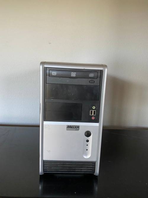 Mercer Solo Computer Box Comes with Windows XP Starter Edition