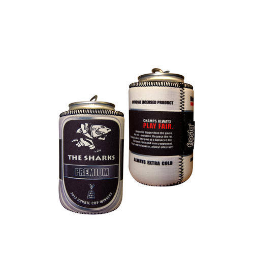 RUGBY CAN Cooler Neoprene - SHARKS