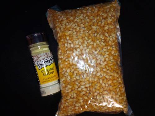 Popcorn Seeds 1kg Includes 1x Popcorn Delight Spice     ** 3 On Auction**