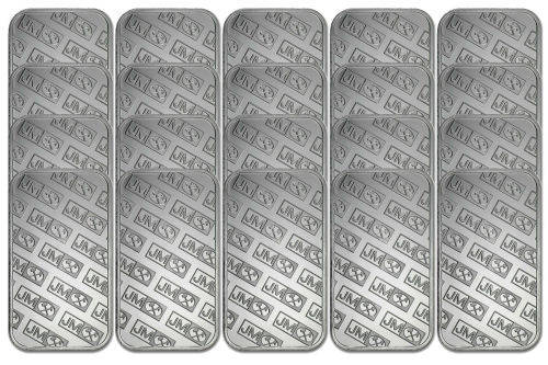 35 x 1oz  silver bullion bars 999%