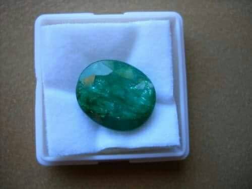 Certify natural emerald 15.55ct