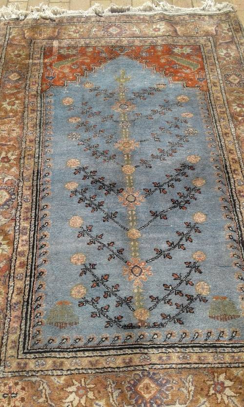 Turkish Kayseri Silk Carpet 174 x 115 cm