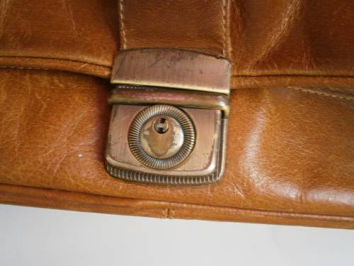 Genuine Leather  Shoulder Laptop bag