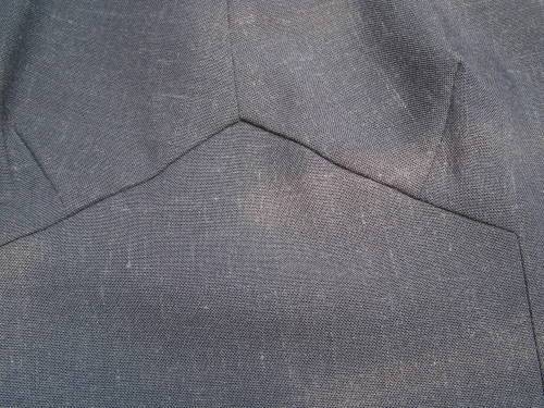 Navy Blue Wool dress