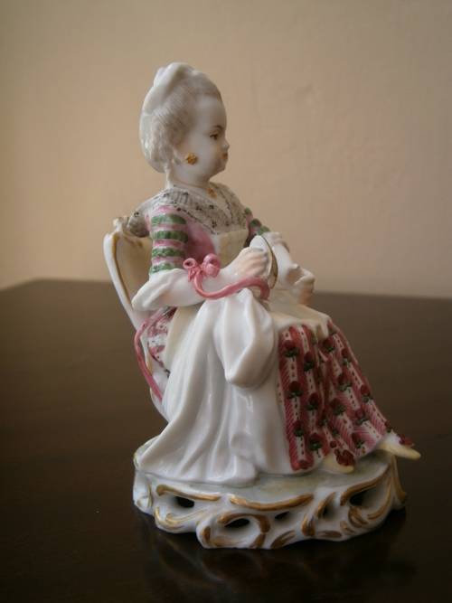 Chelsea porcelain figurine