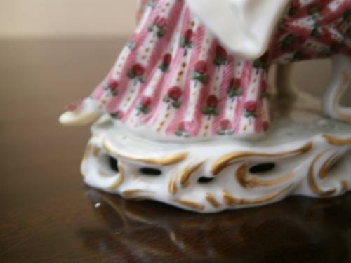 Chelsea porcelain figurine