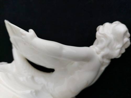 Royal Worcester Blanc De Chine Marine Themed Salt Dishes