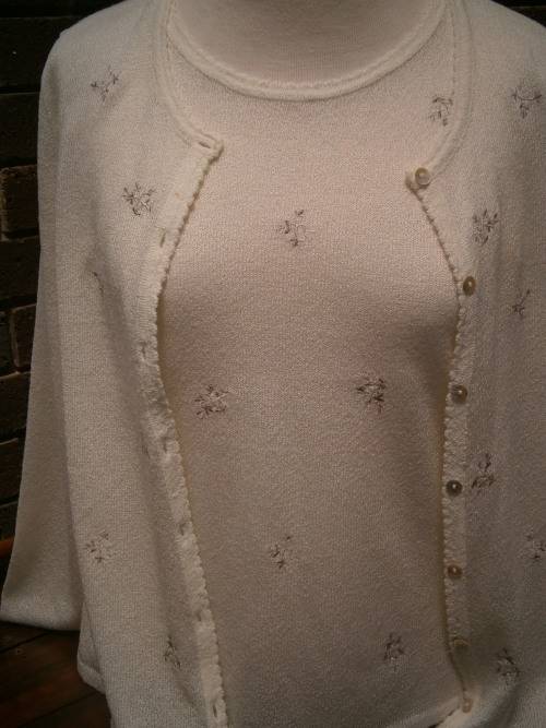 Knitted Cardigan and Top