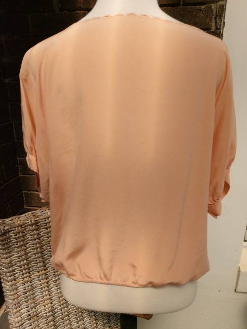 Pure Silk Embroidered Blouse