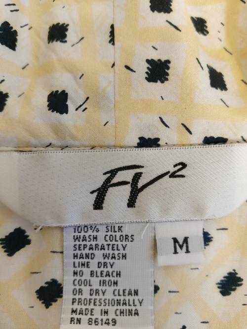 Pure Silk Blouse  in size M