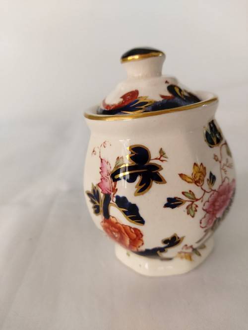 Mason`s `Mandalay`  Mustard Pot with lid