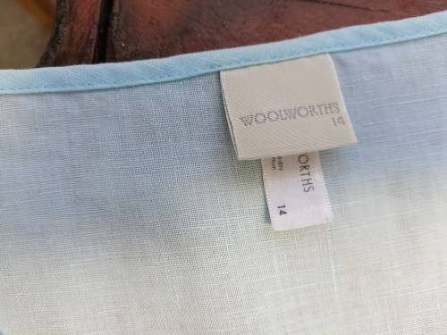 100% Linen Dress by Woolworths