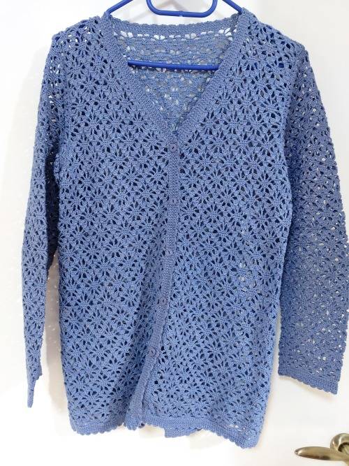 Hand crocheted  Cardigan #2