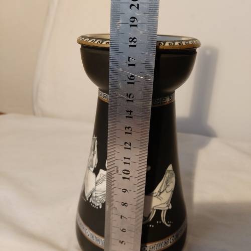 Cauldon Vase and dish