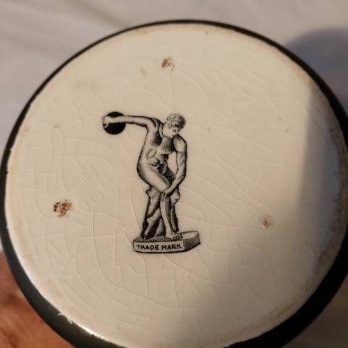 Cauldon Vase and dish