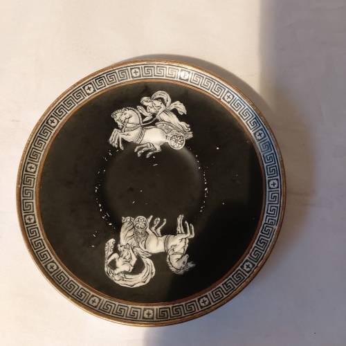 Cauldon Vase and dish